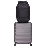 Aerolite 40x20x25cm Ryanair Maximum Premium Quality  Eco-Friendly Backpack Trolley with 2 Wheels, Extendable Handle, 10 Years Brand Warranty