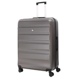 Aerolite Lightweight Hard Shell Suitcase Luggage Set with 4 Spinner Wheels (Medium & Large)