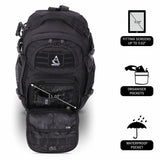 Aerolite 40x20x25cm Ryanair Maximum Premium Quality Eco-Friendly Tactical Backpack, Shower-Resistant Backpack For Camping Hiking Trekking, 20L Approved Travel Carry On Flight Rucksack with 10 Year Warranty