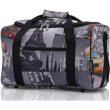 5 Cities (40x20x25cm) Ryanair Maximum Hand Luggage Holdall Flight Bag, Under Seat Cabin Holdall – Take The Max On Board