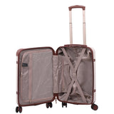 Aerolite Stylish Classic Retro Vintage Hard Shell Carry On Hand Cabin Luggage Suitcase with 4 Wheels 55x35x20 Ryanair easyJet Approved