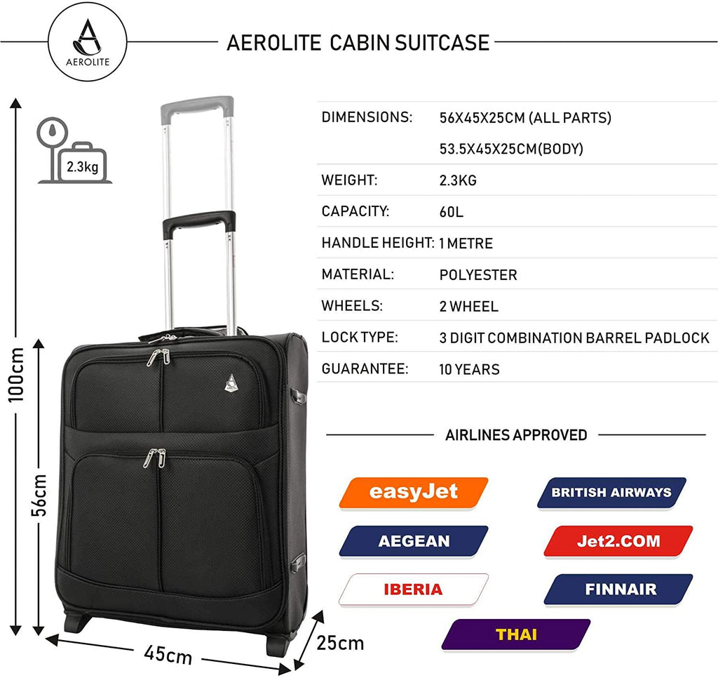 Guide to Suitcase & Luggage Sizes – You Could Travel
