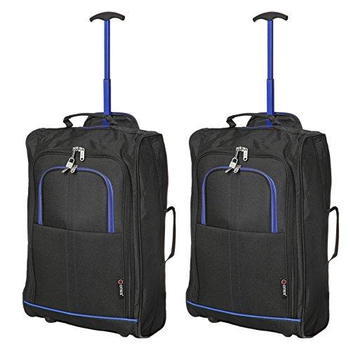 Aerolite Rucksack Set - 55x35x20cm 39L Luggage Backpack, Fits 15 Lapt –  Packed Direct UK