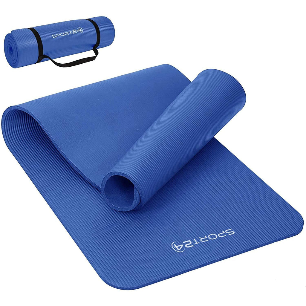 Fitness Mantra® Yoga Mat for Gym Workout and Yoga Exercise with 4mm  Thickness, Anti-Slip Yoga Mat for Men & Women Fitness (Qnty.-1 Pcs.) Blue :  : Sports, Fitness & Outdoors