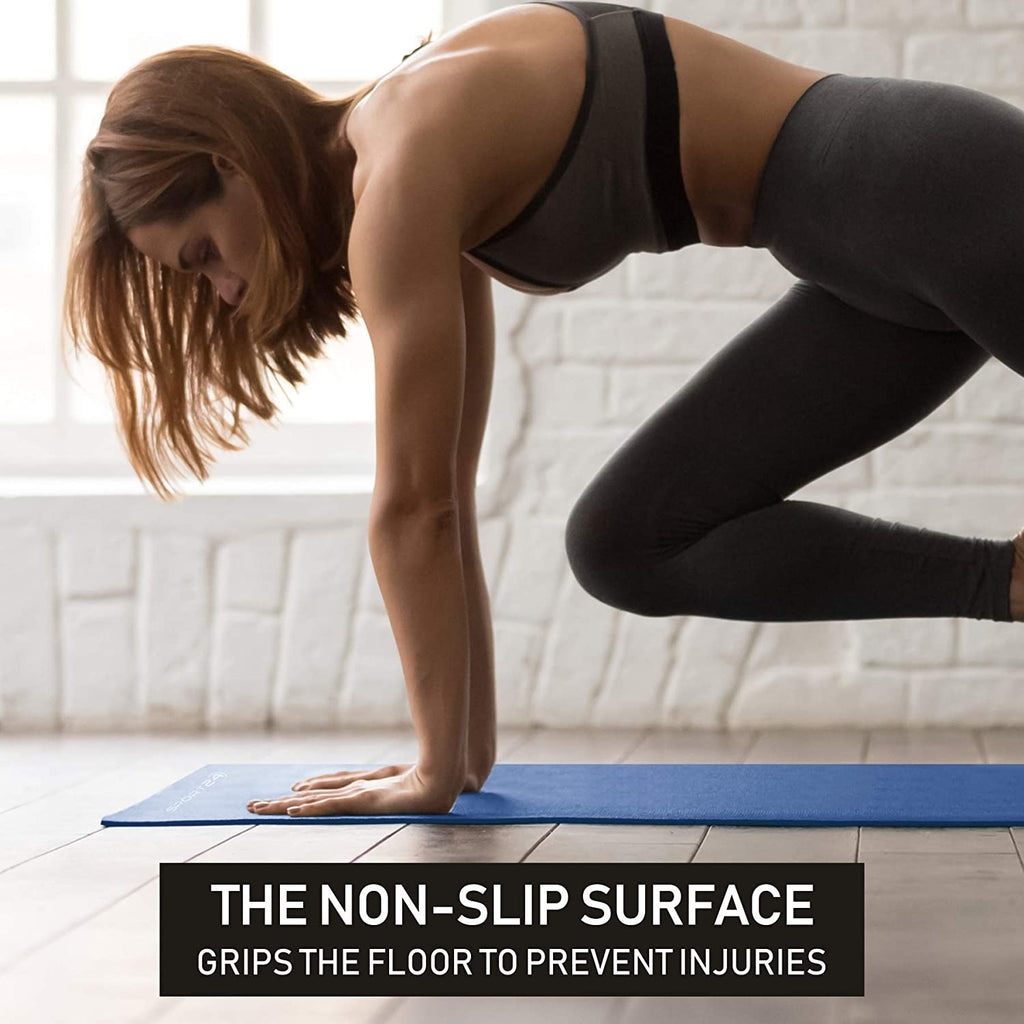 Sport24 Yoga Mat NBR Non-slip Multipurpose- Pilates, Ab workouts